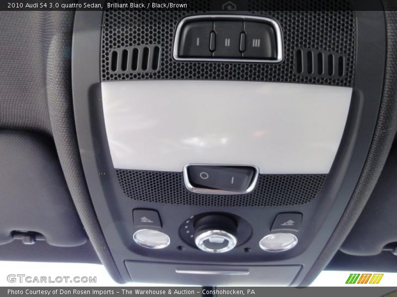 Controls of 2010 S4 3.0 quattro Sedan