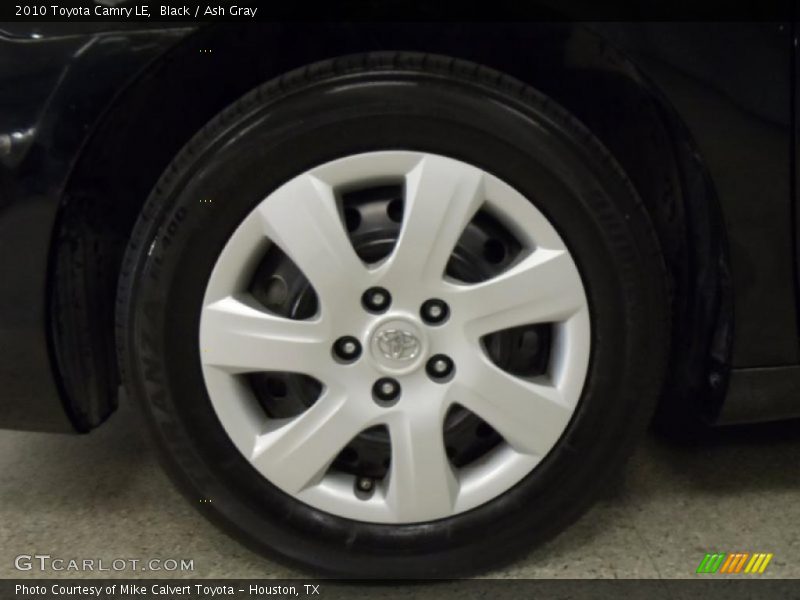 Black / Ash Gray 2010 Toyota Camry LE
