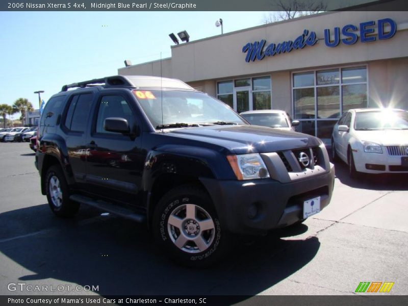 Midnight Blue Pearl / Steel/Graphite 2006 Nissan Xterra S 4x4