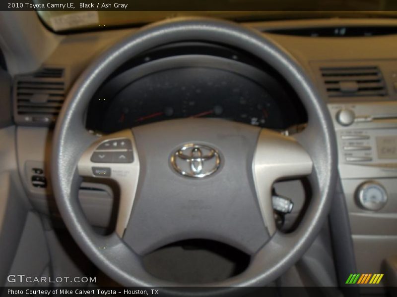 Black / Ash Gray 2010 Toyota Camry LE