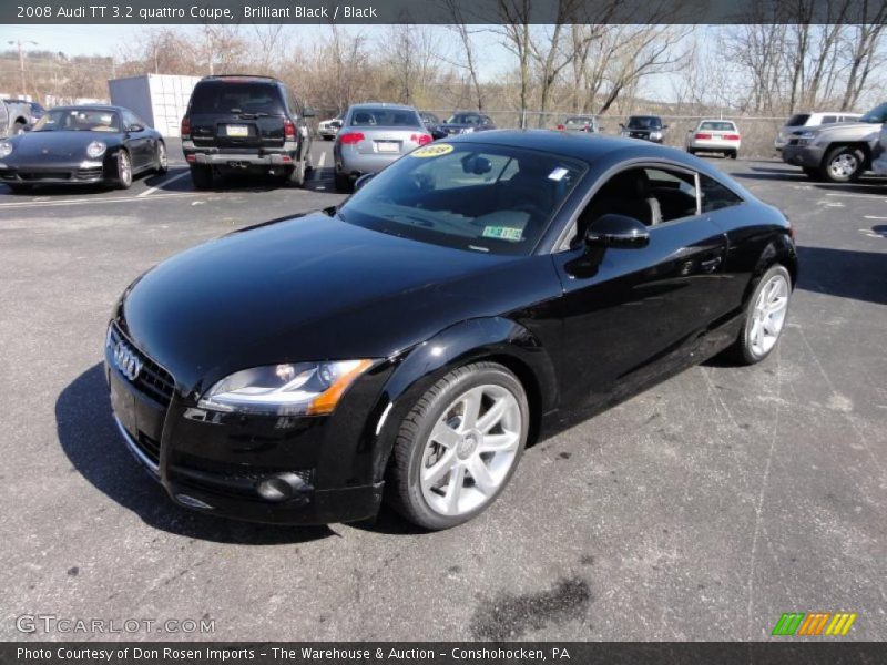 Front 3/4 View of 2008 TT 3.2 quattro Coupe