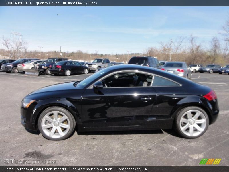  2008 TT 3.2 quattro Coupe Brilliant Black