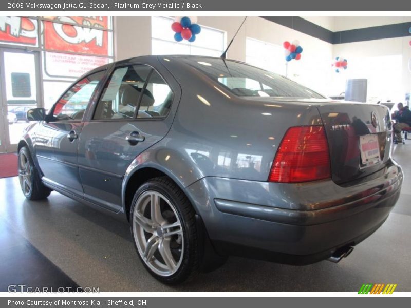Platinum Grey Metallic / Black 2003 Volkswagen Jetta GLI Sedan