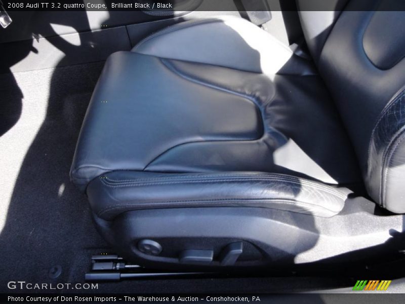  2008 TT 3.2 quattro Coupe Black Interior