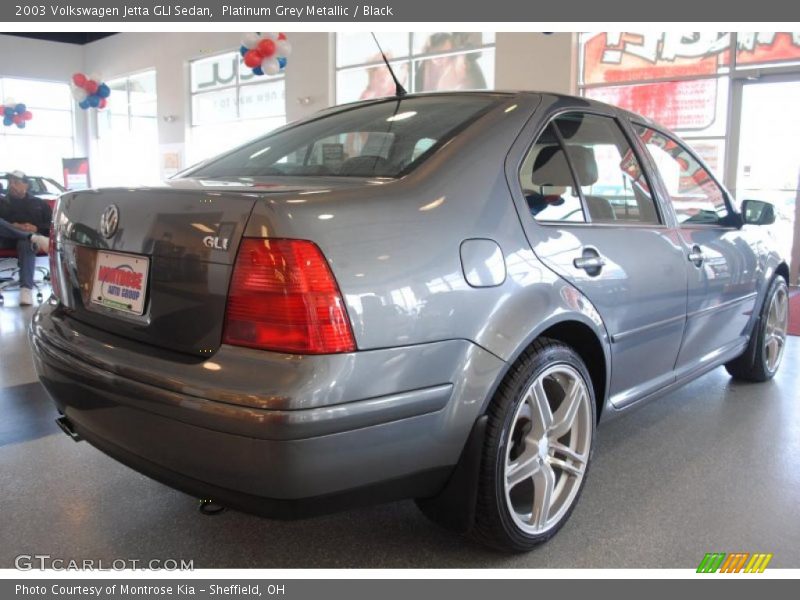 Platinum Grey Metallic / Black 2003 Volkswagen Jetta GLI Sedan