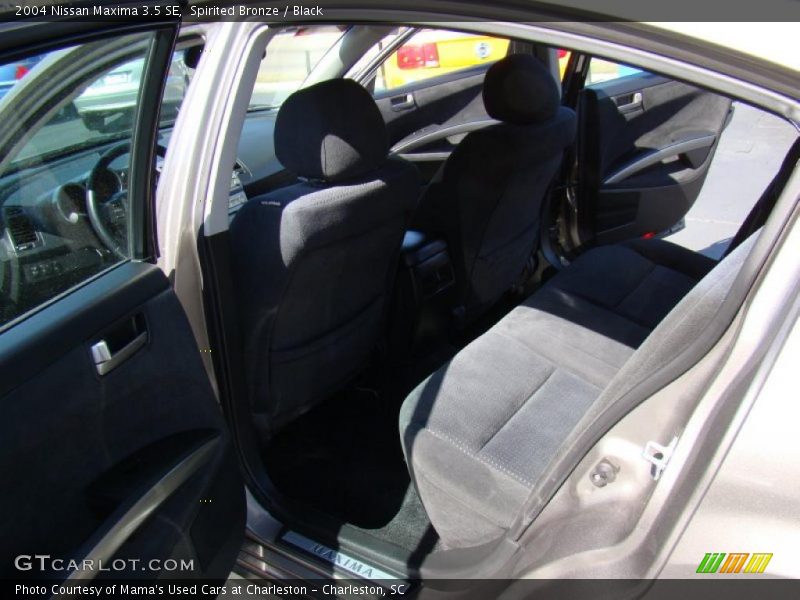 Spirited Bronze / Black 2004 Nissan Maxima 3.5 SE