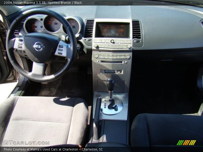 Spirited Bronze / Black 2004 Nissan Maxima 3.5 SE