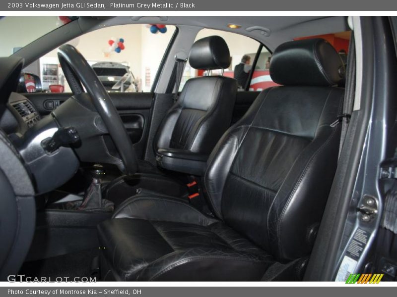 2003 Jetta GLI Sedan Black Interior