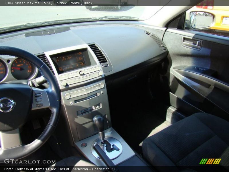 Spirited Bronze / Black 2004 Nissan Maxima 3.5 SE
