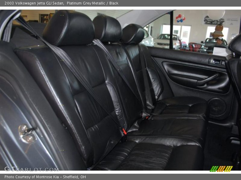 Platinum Grey Metallic / Black 2003 Volkswagen Jetta GLI Sedan