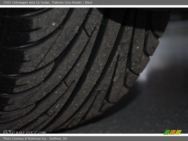 Platinum Grey Metallic / Black 2003 Volkswagen Jetta GLI Sedan