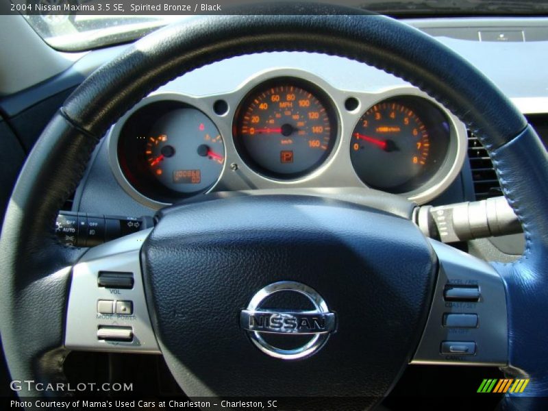 Spirited Bronze / Black 2004 Nissan Maxima 3.5 SE