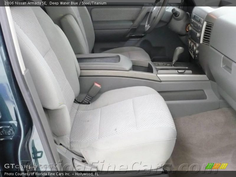 Deep Water Blue / Steel/Titanium 2006 Nissan Armada SE