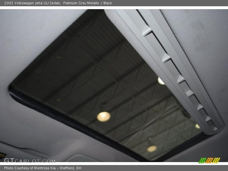 Platinum Grey Metallic / Black 2003 Volkswagen Jetta GLI Sedan