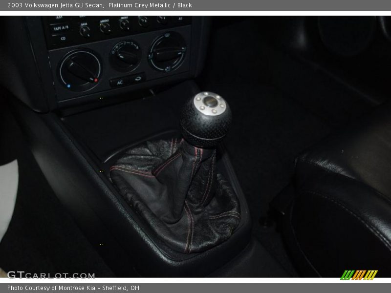 Platinum Grey Metallic / Black 2003 Volkswagen Jetta GLI Sedan