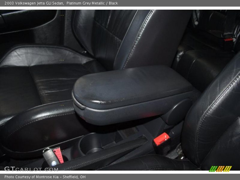 Platinum Grey Metallic / Black 2003 Volkswagen Jetta GLI Sedan