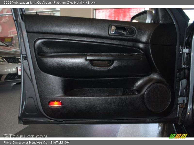 Platinum Grey Metallic / Black 2003 Volkswagen Jetta GLI Sedan