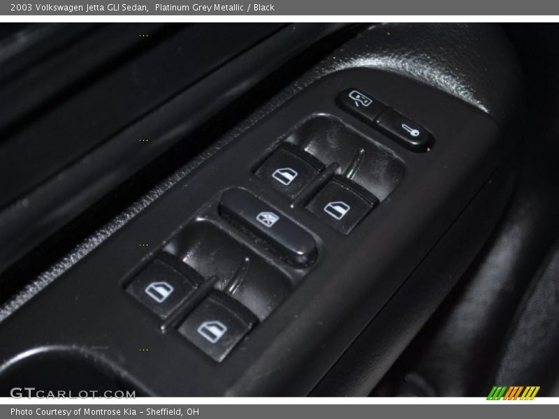 Platinum Grey Metallic / Black 2003 Volkswagen Jetta GLI Sedan