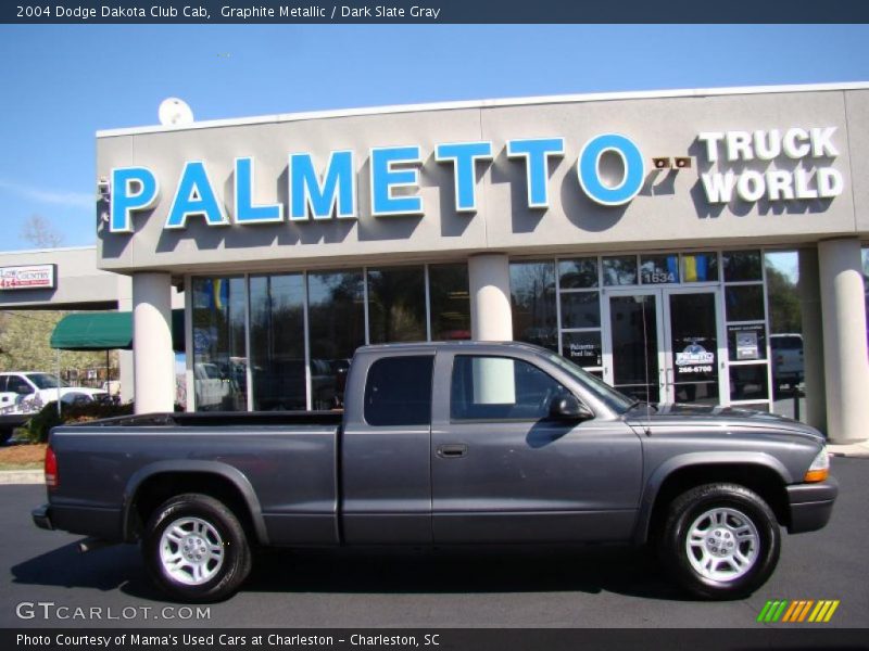 Graphite Metallic / Dark Slate Gray 2004 Dodge Dakota Club Cab