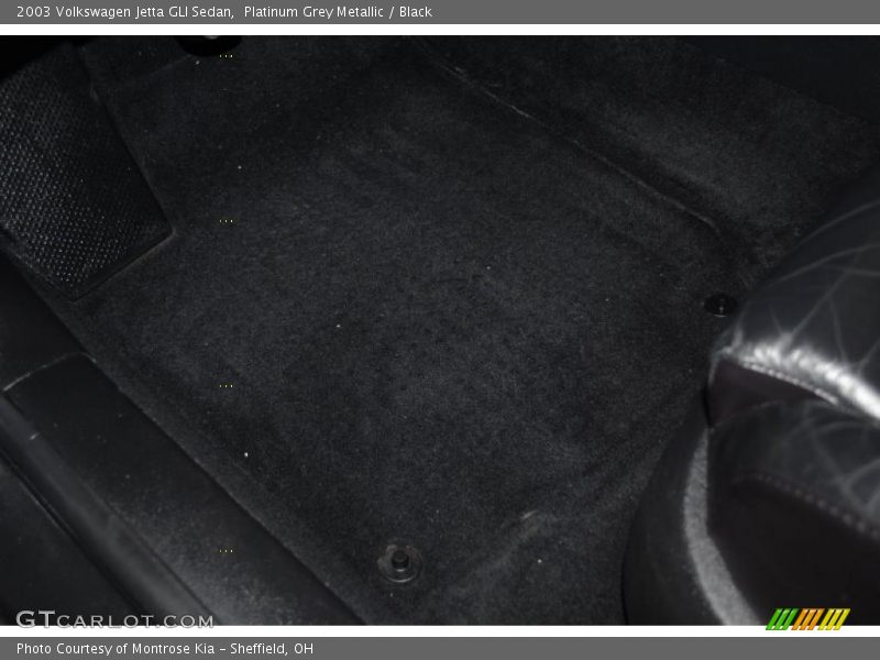 Platinum Grey Metallic / Black 2003 Volkswagen Jetta GLI Sedan