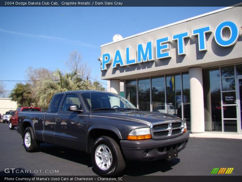 Graphite Metallic / Dark Slate Gray 2004 Dodge Dakota Club Cab