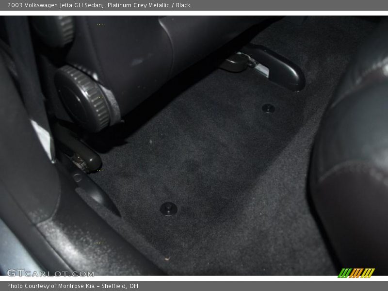 Platinum Grey Metallic / Black 2003 Volkswagen Jetta GLI Sedan