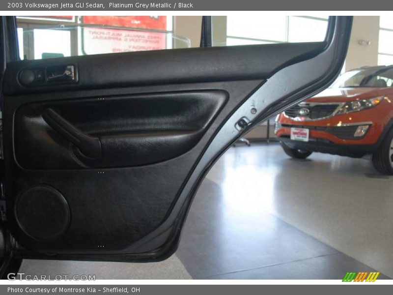 Platinum Grey Metallic / Black 2003 Volkswagen Jetta GLI Sedan