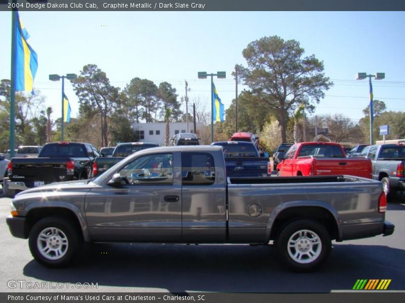 Graphite Metallic / Dark Slate Gray 2004 Dodge Dakota Club Cab