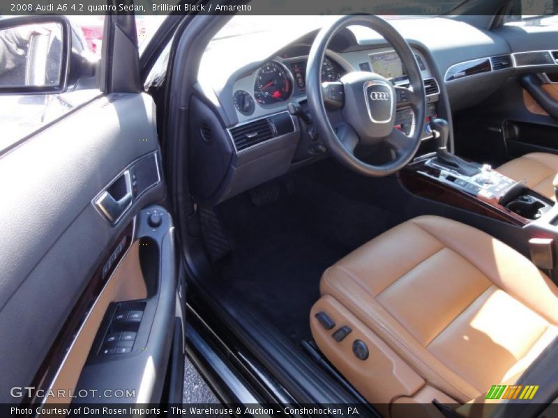  2008 A6 4.2 quattro Sedan Amaretto Interior