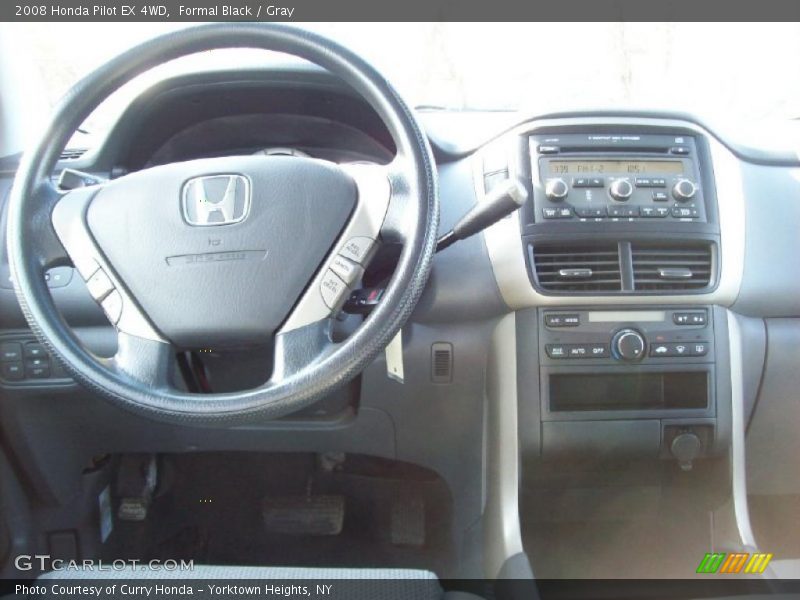 Formal Black / Gray 2008 Honda Pilot EX 4WD