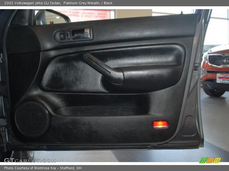 Platinum Grey Metallic / Black 2003 Volkswagen Jetta GLI Sedan