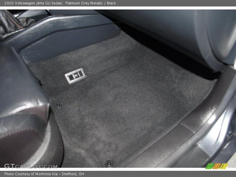 Platinum Grey Metallic / Black 2003 Volkswagen Jetta GLI Sedan