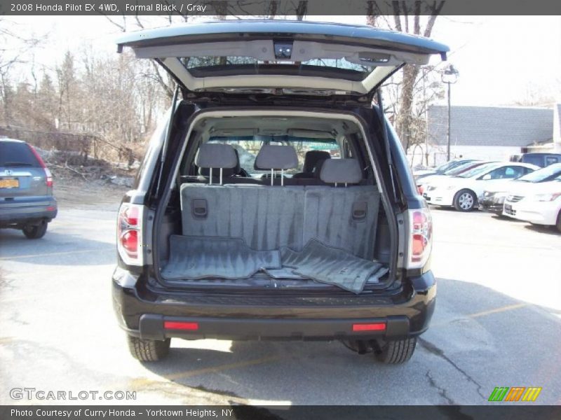 Formal Black / Gray 2008 Honda Pilot EX 4WD