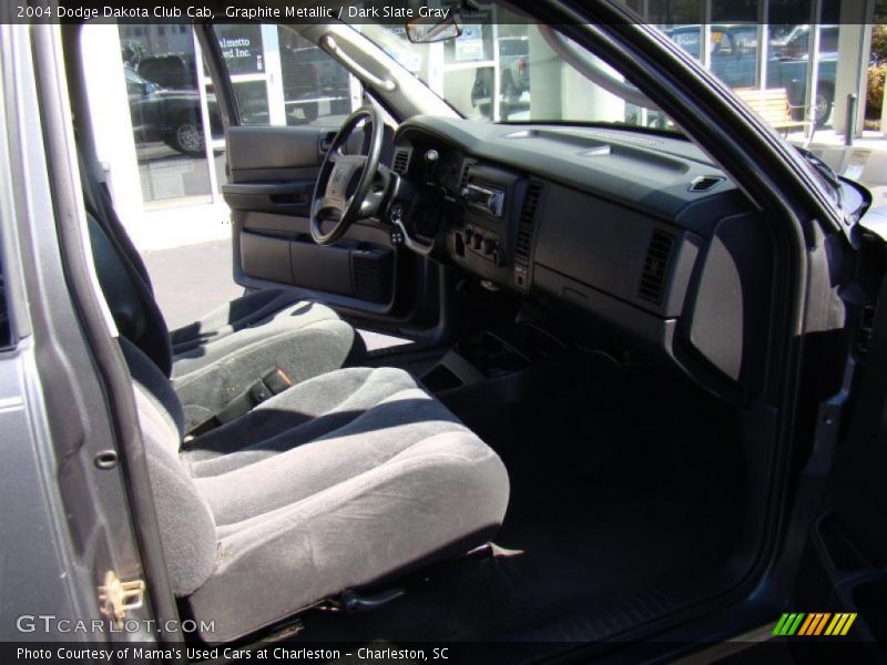 Graphite Metallic / Dark Slate Gray 2004 Dodge Dakota Club Cab