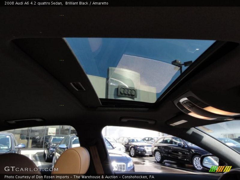 Brilliant Black / Amaretto 2008 Audi A6 4.2 quattro Sedan