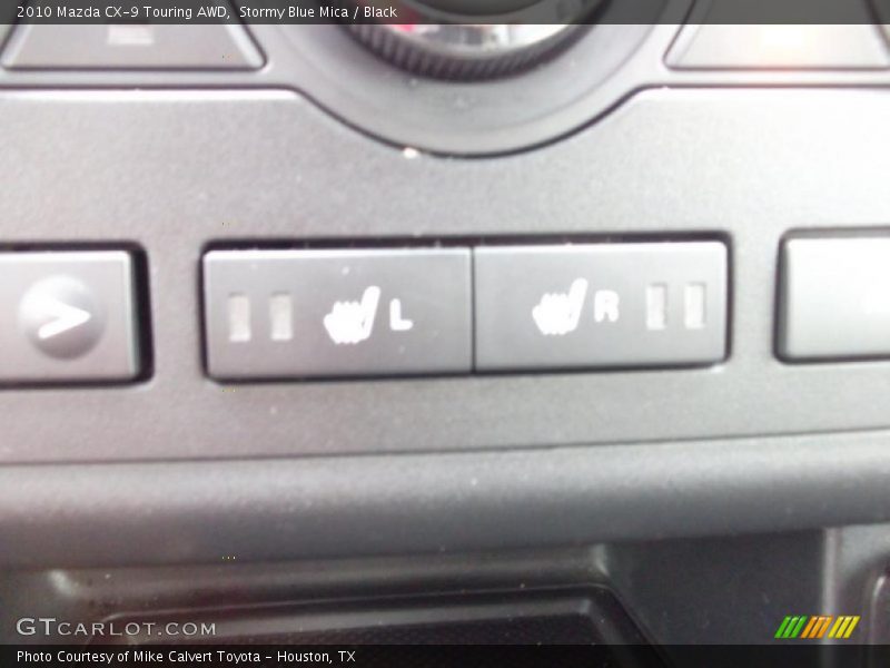 Stormy Blue Mica / Black 2010 Mazda CX-9 Touring AWD