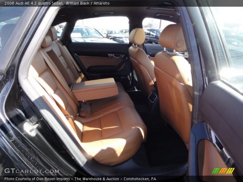  2008 A6 4.2 quattro Sedan Amaretto Interior