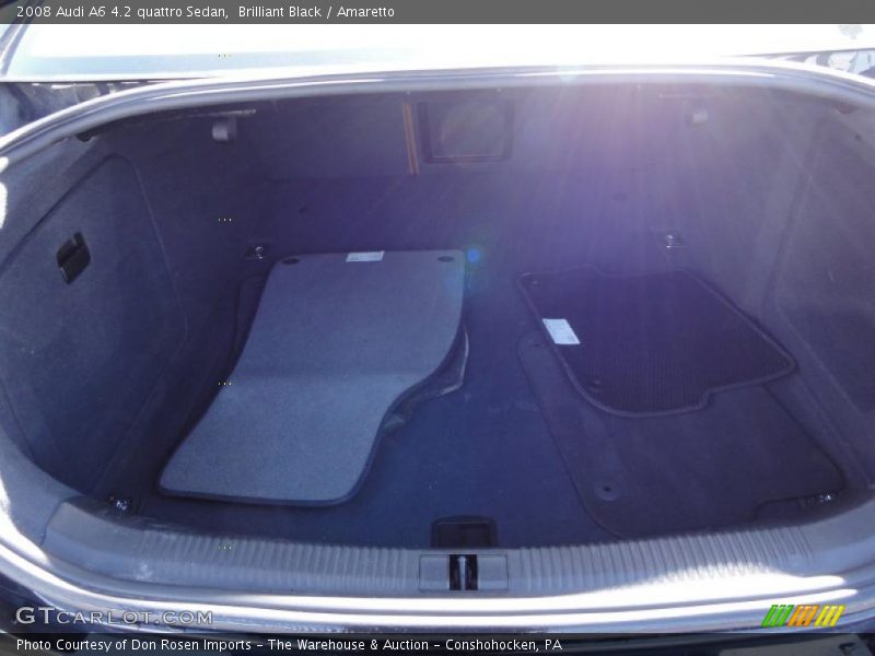 Brilliant Black / Amaretto 2008 Audi A6 4.2 quattro Sedan