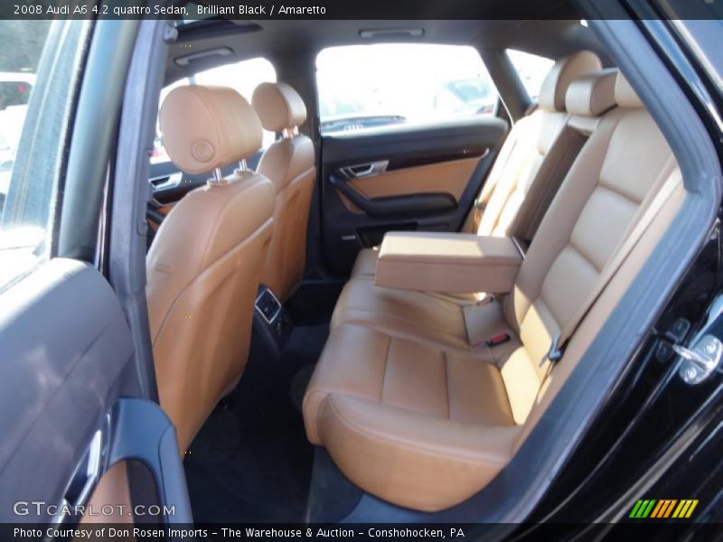  2008 A6 4.2 quattro Sedan Amaretto Interior