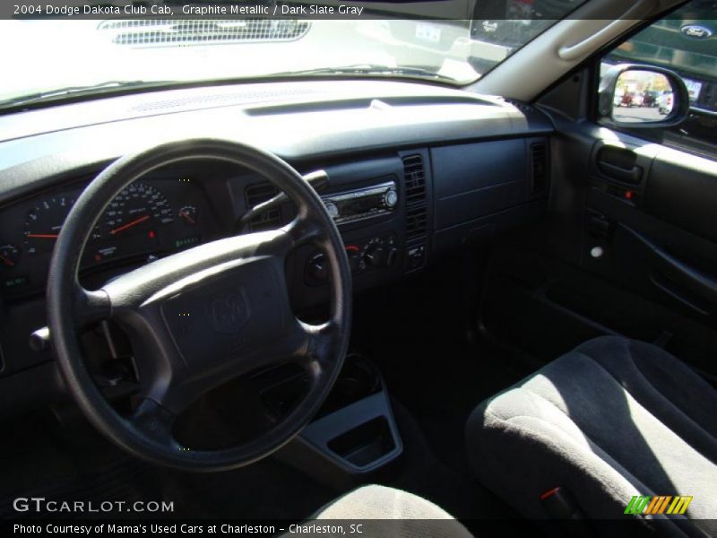 Graphite Metallic / Dark Slate Gray 2004 Dodge Dakota Club Cab