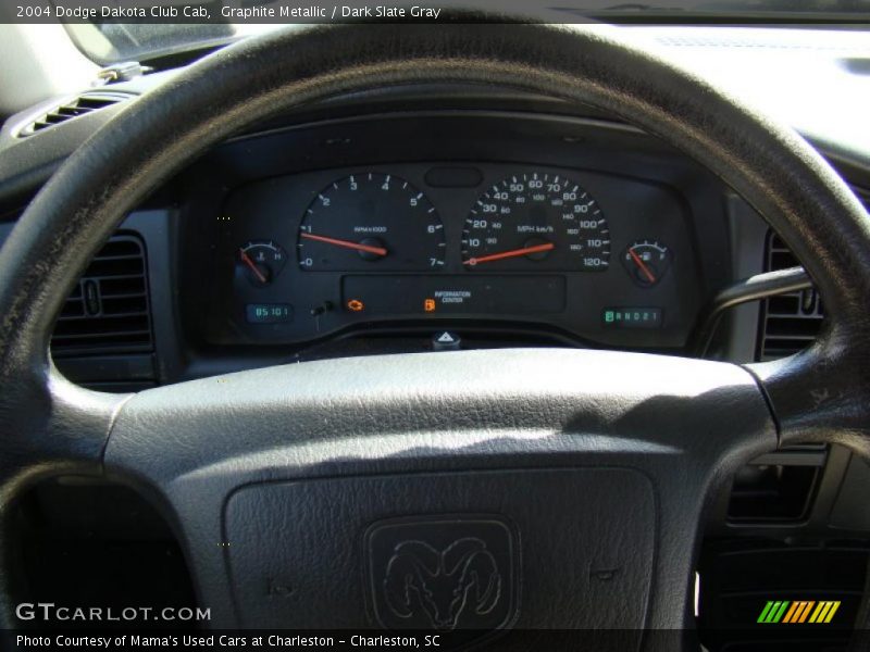 Graphite Metallic / Dark Slate Gray 2004 Dodge Dakota Club Cab