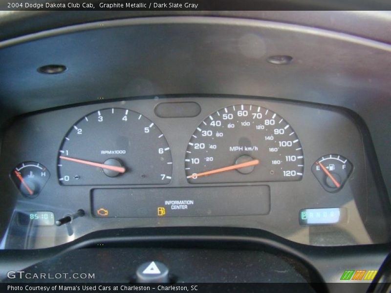 2004 Dakota Club Cab Club Cab Gauges