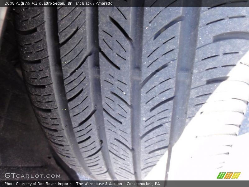 Brilliant Black / Amaretto 2008 Audi A6 4.2 quattro Sedan