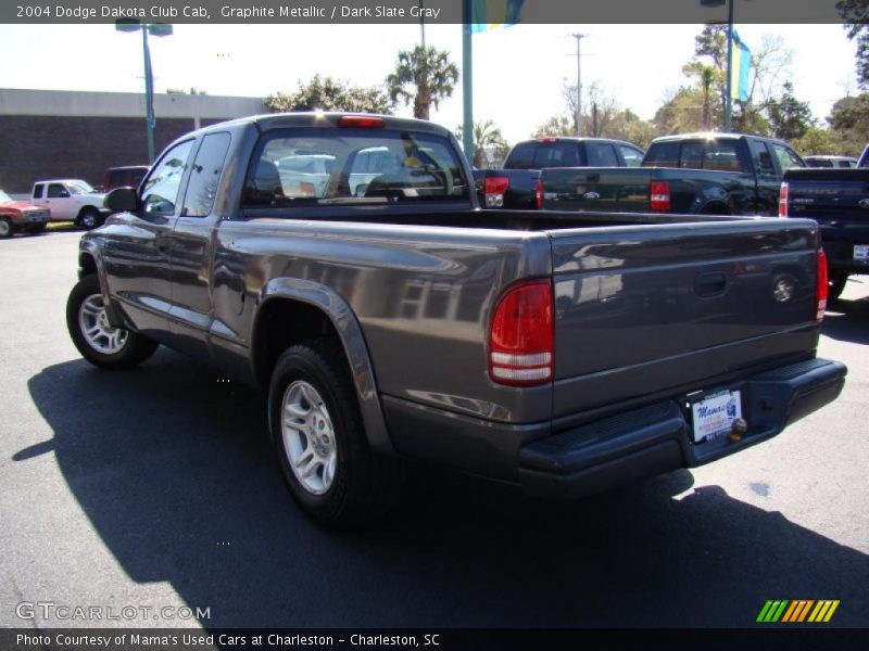 Graphite Metallic / Dark Slate Gray 2004 Dodge Dakota Club Cab