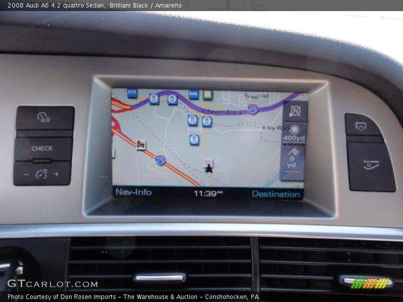 Navigation of 2008 A6 4.2 quattro Sedan