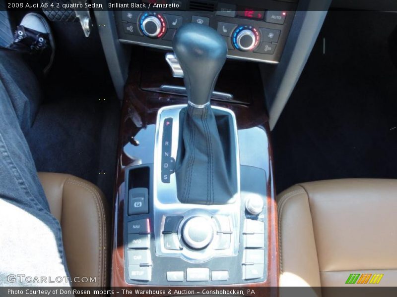  2008 A6 4.2 quattro Sedan 6 Speed Tiptronic Automatic Shifter