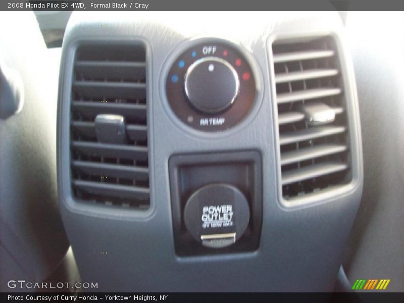 Formal Black / Gray 2008 Honda Pilot EX 4WD