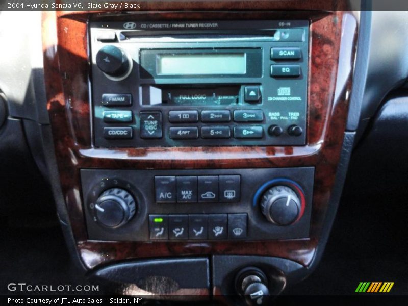 Slate Gray / Black 2004 Hyundai Sonata V6