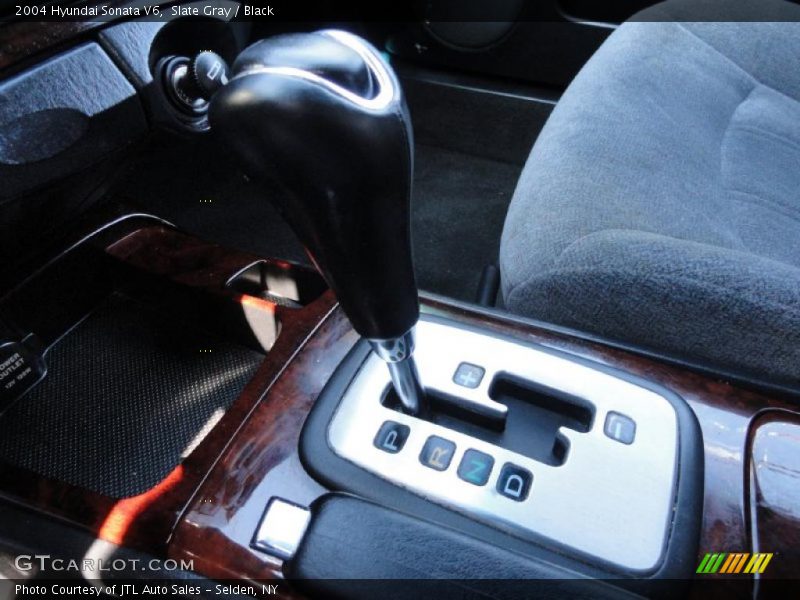 Slate Gray / Black 2004 Hyundai Sonata V6