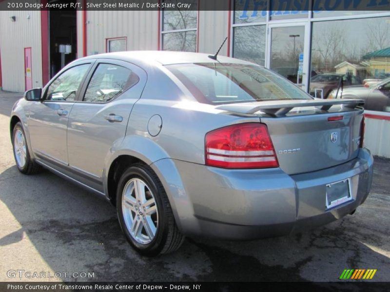 Silver Steel Metallic / Dark Slate Gray 2010 Dodge Avenger R/T